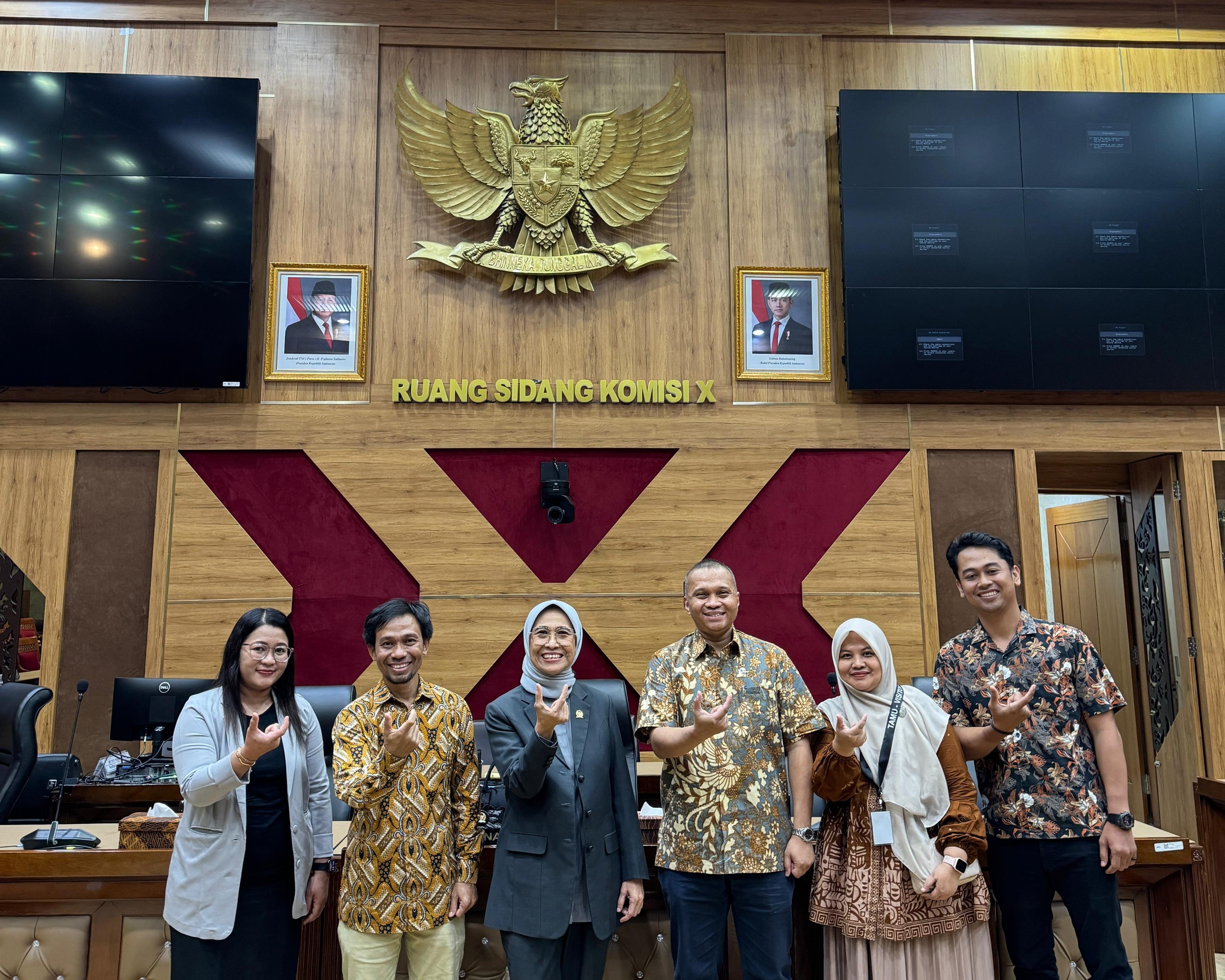 Poltekba Audiensi dengan Komisi X DPR RI, Bahas Pengembangan Institusi dan Transformasi Menuju University