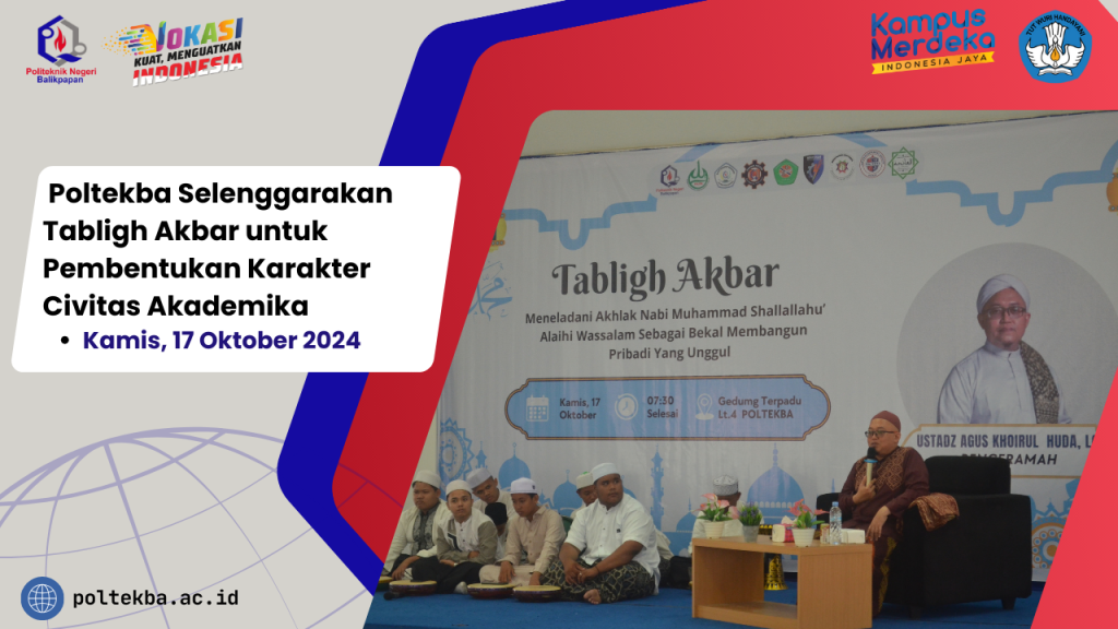 Poltekba Selenggarakan Tabligh Akbar untuk Pembentukan Karakter Civitas Akademika