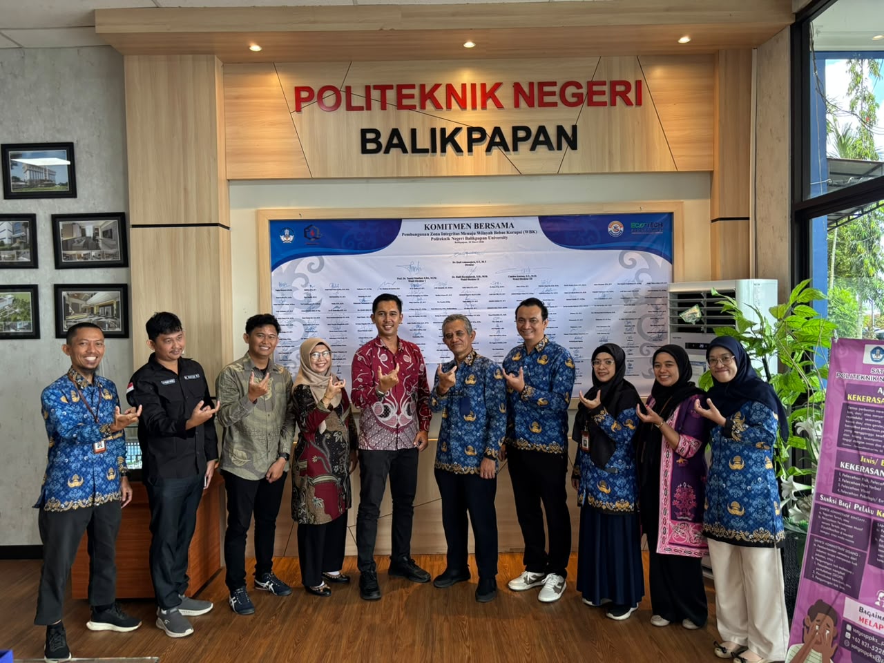 Poltekba Laksanakan Benchmarking SPI Tahun 2026